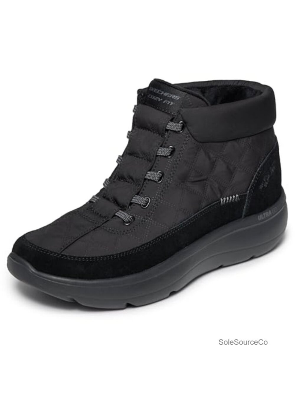 Womens Hands Free Slip-Ins Ankle Booties Cozy Fit Water Repellent Slip On
